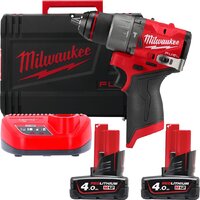 Ударная дрель-шуруповерт Milwaukee M12 FUEL M12FPD2-402X 4933479869 (с 2-мя АКБ 4 Ач, кейс) - фото1 Ударная дрель-шуруповерт Milwaukee M12 FUEL M12FPD2-402X 4933479869 (с 2-мя АКБ 4 Ач, кейс) - фото1