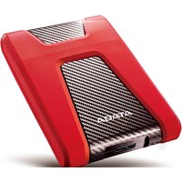 Внешний накопитель ADATA DashDrive Durable HD650 AHD650-1TU31-CRD 1TB (красный) - фото2
