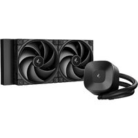 Система жидкостного охлаждения для процессора DeepCool LE240 V2 Zero Dark R-LE240ZERO-BKLNMD-G-1 Система жидкостного охлаждения для процессора DeepCool LE240 V2 Zero Dark R-LE240ZERO-BKLNMD-G-1