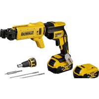Шуруповерт для гипсокартона DeWalt DCF620P2K (с 2-мя АКБ, кейс) - фото1 Шуруповерт для гипсокартона DeWalt DCF620P2K (с 2-мя АКБ, кейс) - фото1
