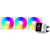 Система жидкостного охлаждения для процессора PCCooler DS360 ARGB Display (белый) фото-2