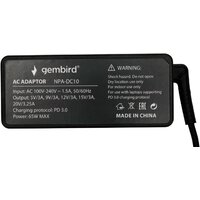 Сетевое зарядное Gembird NPA-DC10 фото-2 Сетевое зарядное Gembird NPA-DC10 фото-2