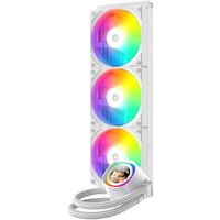 Система жидкостного охлаждения для процессора ID-Cooling FX360 LCD White фото-2