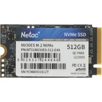 SSD Netac NV30ES 512GB NT01NV30ES-512-E4X SSD Netac NV30ES 512GB NT01NV30ES-512-E4X