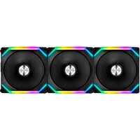 Комплект вентиляторов для корпуса 1stPlayer XF7 Reverse ARGB (3 шт, черный) - фото1