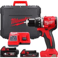 Ударная дрель-шуруповерт Milwaukee M18 M18BLPDRC-422C 4933492825 (с 2-мя АКБ 2 Ач + 4 Ач, кейс) - фото1