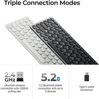 Клавиатура Keychron B5 Pro B5P-K8-RU (белый) фото-5 Клавиатура Keychron B5 Pro B5P-K8-RU (белый) фото-5