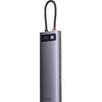 Док-станция Baseus Metal Gleam Series 12-in-1 Multifunctional Type-C Hub Docking Station WKWG020213 - фото2