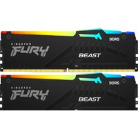 Оперативная память Kingston FURY Beast RGB 2x16ГБ DDR5 5600 МГц KF556C40BBAK2-32 Оперативная память Kingston FURY Beast RGB 2x16ГБ DDR5 5600 МГц KF556C40BBAK2-32