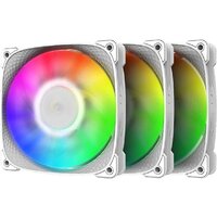 Комплект вентиляторов для корпуса Geometric Future Squama 2505 ARGB Triple Pack (белый) Комплект вентиляторов для корпуса Geometric Future Squama 2505 ARGB Triple Pack (белый)