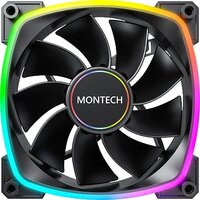 Вентилятор для корпуса Montech RX140 PWM Reverse (черный) Вентилятор для корпуса Montech RX140 PWM Reverse (черный)