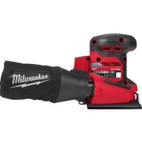 Виброшлифмашина Milwaukee M18 BQSS-502B 4933479967 (с 2-мя АКБ, сумка) фото-4