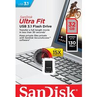 USB Flash SanDisk Ultra Fit USB 3.1 32GB SDCZ430-032G-G46 фото-5 USB Flash SanDisk Ultra Fit USB 3.1 32GB SDCZ430-032G-G46 фото-5