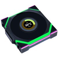 Вентилятор для корпуса Lian Li Uni Fan SL 120 Wireless LCD Reverse G99.12RSLLCD1W1B.R0 Вентилятор для корпуса Lian Li Uni Fan SL 120 Wireless LCD Reverse G99.12RSLLCD1W1B.R0