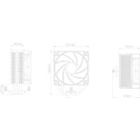 Кулер для процессора DeepCool AK400 ZERO DARK R-AK400-BKNNMN-G-2 фото-2