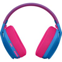 Наушники Logitech G435 Lightspeed (синий/малиновый) - фото2 Наушники Logitech G435 Lightspeed (синий/малиновый) - фото2