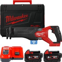 Сабельная пила Milwaukee Fuel M18 M18ONEFSZ-502X 4933478294 (с 2-мя АКБ, кейс) Сабельная пила Milwaukee Fuel M18 M18ONEFSZ-502X 4933478294 (с 2-мя АКБ, кейс)
