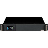 Источник бесперебойного питания Powercom King Pro RM KIN-1200AP LCD RM - фото1