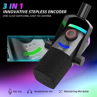 Проводной микрофон FIFINE AM8PROTW (белый) фото-4