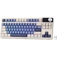 Клавиатура Royal Kludge S85 Horizon Blue (RK Beige) - фото2
