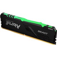 Оперативная память Kingston FURY Beast RGB 16ГБ DDR4 3200 МГц KF432C16BB12A/16 Оперативная память Kingston FURY Beast RGB 16ГБ DDR4 3200 МГц KF432C16BB12A/16