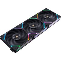 Комплект вентиляторов для корпуса 1stPlayer XF7 Reverse ARGB (3 шт, черный) - фото2