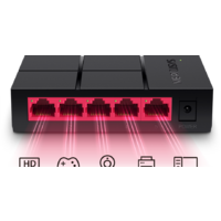Неуправляемый коммутатор Mercusys MS105G фото-4