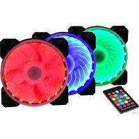 Комплект вентиляторов для корпуса Spire Magic Lantern X2-12025S1L6-RGB-LED Комплект вентиляторов для корпуса Spire Magic Lantern X2-12025S1L6-RGB-LED