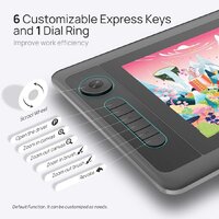 Графический монитор Parblo Coast 12 Pro Gen2 (черный) фото-4 Графический монитор Parblo Coast 12 Pro Gen2 (черный) фото-4