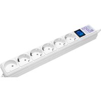 Сетевой фильтр Power Cube Куб SPG(5+1)-16B, 6 розеток, белый [SPG(5+1)-16B-3М] - фото1