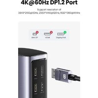 Док-станция Ugreen USB C Triple Display Docking Station 12-in-1 90325 фото-4
