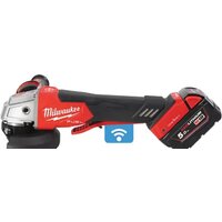 Угловая шлифмашина Milwaukee M18 ONEFSAG 125XPDB-502X Fuel 4933478435 (с 2-мя АКБ) фото-4