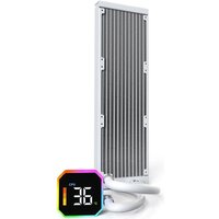Система жидкостного охлаждения для процессора Montech HyperFlow Digital 360 (белый) фото-3 Система жидкостного охлаждения для процессора Montech HyperFlow Digital 360 (белый) фото-3