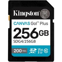 Карта памяти Kingston Canvas Go! Plus SDXC 256GB SDG4/256GB - фото1