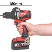 Ударная дрель-шуруповерт Milwaukee M18 BLPD2-502X 4933464517 (с 2-мя АКБ 5 Ач, кейс) фото-3 Ударная дрель-шуруповерт Milwaukee M18 BLPD2-502X 4933464517 (с 2-мя АКБ 5 Ач, кейс) фото-3