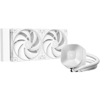Система жидкостного охлаждения для процессора DeepCool LE240 V2 Pure White R-LE240PURE-WHLNMD-G-1 - фото1