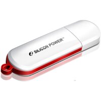USB Flash Silicon-Power LuxMini 320 32GB (белый/красный) - фото2