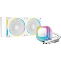 Система жидкостного охлаждения для процессора DeepCool LE240 PRO WH R-LE240PRO-WHAMMC-G-1 - фото1