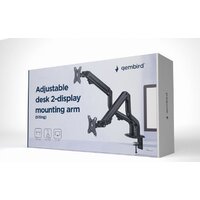 Кронштейн для монитора Gembird MA-DA2-02 фото-3