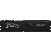 Оперативная память Kingston FURY Beast 16GB DDR4 PC4-28800 KF436C18BB/16 фото-2