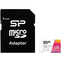 Карта памяти Silicon-Power Elite microSDXC SP128GBSTXBV1V20SP 128GB (с адаптером) Карта памяти Silicon-Power Elite microSDXC SP128GBSTXBV1V20SP 128GB (с адаптером)