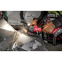 Угловая шлифмашина Milwaukee M18 ONEFSAG 125XPDB-502X Fuel 4933478435 (с 2-мя АКБ) фото-5