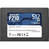 SSD Patriot P210 512GB P210S512G25 SSD Patriot P210 512GB P210S512G25