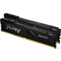 Оперативная память Kingston FURY Beast 2x8GB DDR4 PC4-25600 KF432C16BBK2/16 Оперативная память Kingston FURY Beast 2x8GB DDR4 PC4-25600 KF432C16BBK2/16