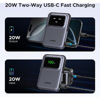 Внешний аккумулятор Ugreen PB764 10000mAh (серый) фото-5