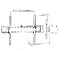 Кронштейн для телевизора Gembird WM-70T-02 фото-2