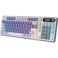 Клавиатура Royal Kludge RK-S98 RGB Ocean Blue (RK Cream) фото-3