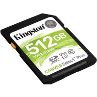 Карта памяти Kingston Canvas Select Plus SDXC 512GB SDS2/512GB фото-2