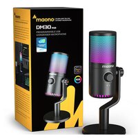 Проводной микрофон Maono DM30 RGB (черный) фото-2