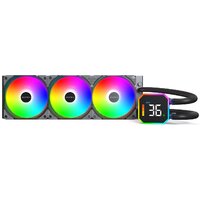 Система жидкостного охлаждения для процессора Montech HyperFlow Digital 360 (черный) - фото1